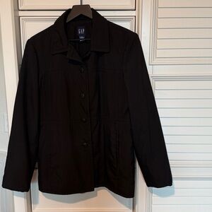 GAP Classic Black Jacket. Medium